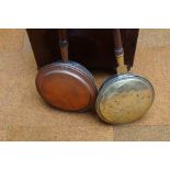 2x Victorian bed pans