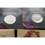 2x Queen Mother £5 coins