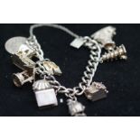 Silver Charm bracelet