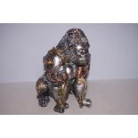 Steamponk gorilla Height 29 cm