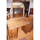 Early 20th century mirrored dressing table