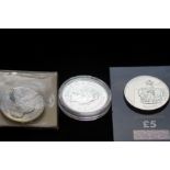 1oz Fine silver two dragon £2 coin together with T