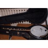 Remo Banjo with case