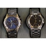 2x Gents Sekonda wristwatches, 1 chronograph & 1 c