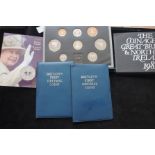Presentation pack of British coins x2 & others