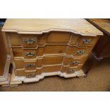 Pine set of drawers