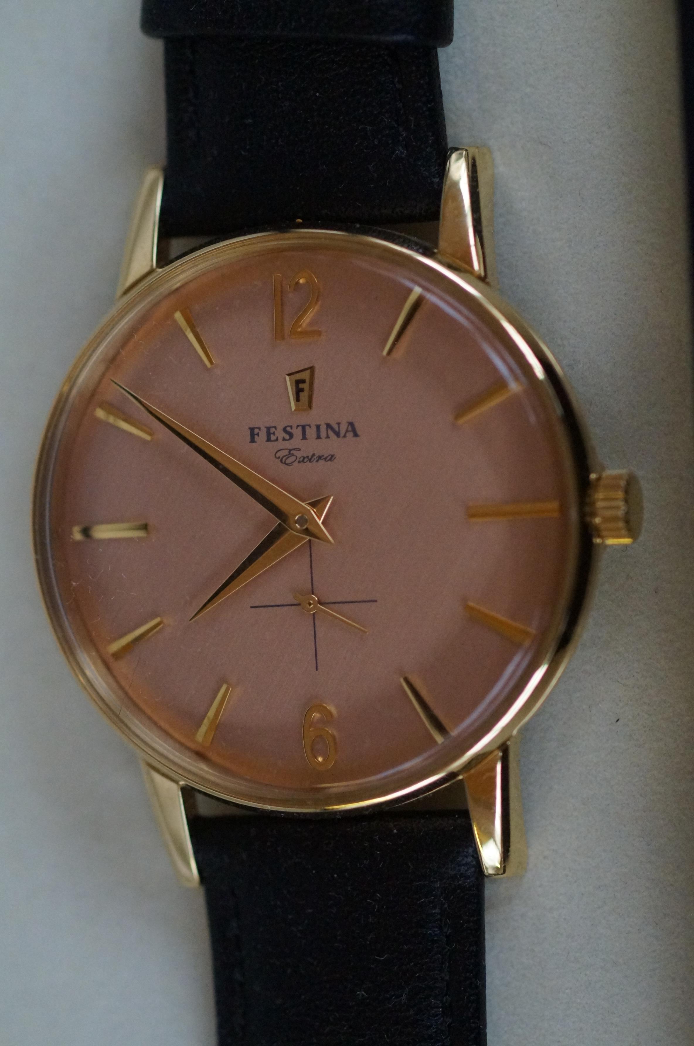Gents Festina sub dial wristwatch