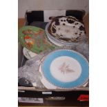 Large collection of cabinet plates