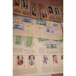 5x Albums of cigarette cards