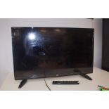 BUSH 32 inch tv with remote control