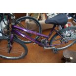 Ladies mountain ridge push bike