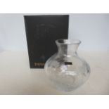 Thomas Webb crystal vase