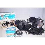 Collection of binoculars & others