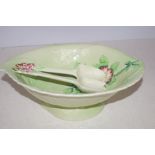 Carlton ware salad bowl with servers