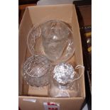 Decanter & other glass ware
