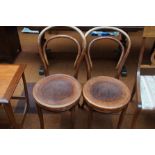 Pair of Bentwood chairs