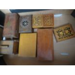 Collection of jewellery boxes & others