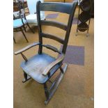 Early full size rocking chair