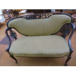 Edwardian lounge settee