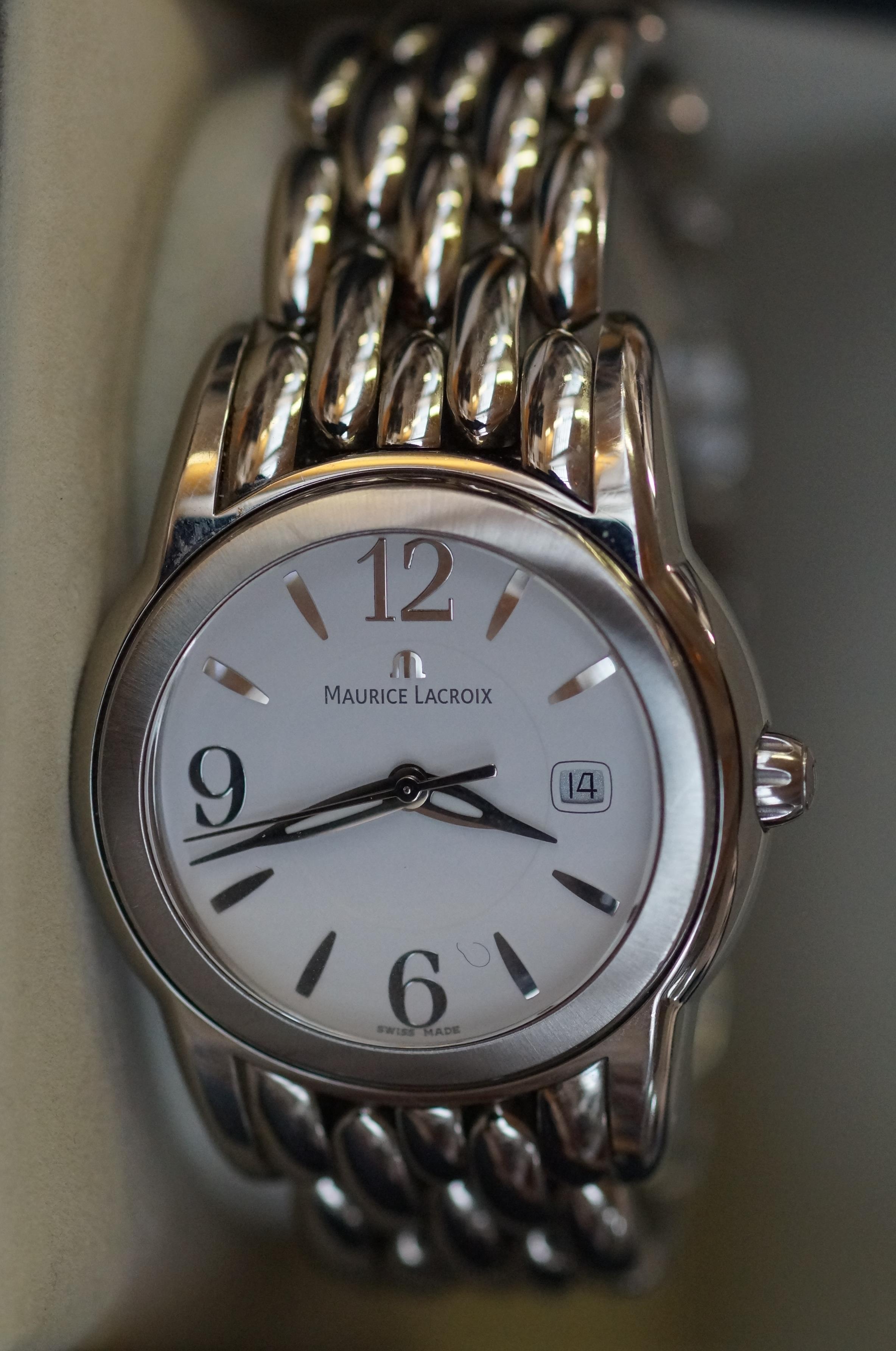 Gents Maurice Lacroix wristwatch with date app at