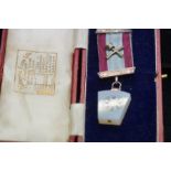 Cased masonic jewel