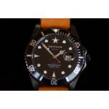 Gents Oxygen 100m divers wristwatch