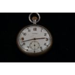 Cyma Military pocket watch with sub second dial
