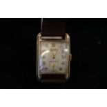 Vintage Rotary wristwatch with square sub second d