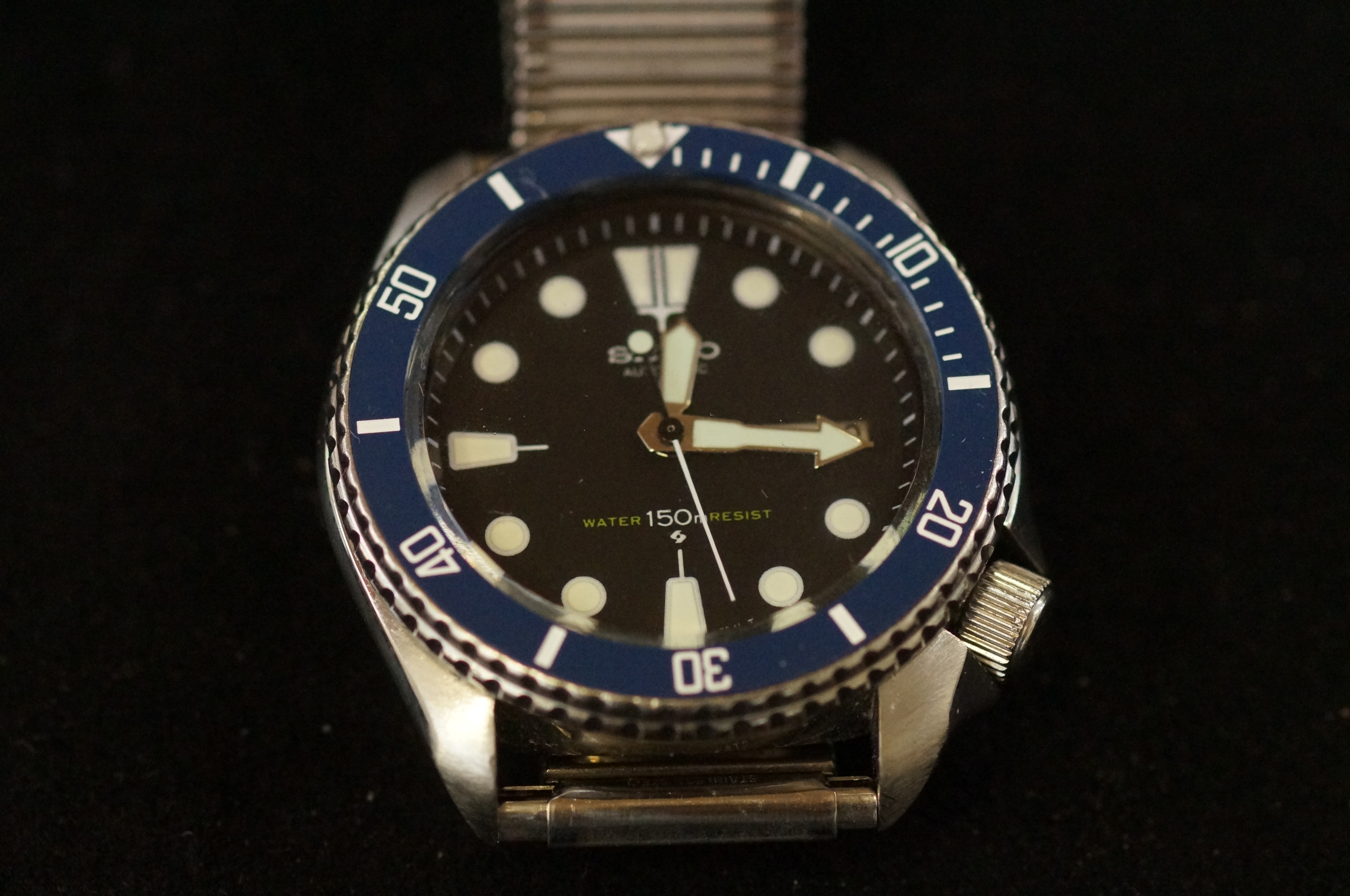 Seiko automatic divers wristwatch 150m