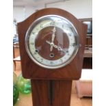 English granddaughter clock, striking on chime