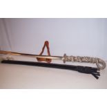 Very good quality ornate sword & scabbard