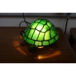 Tiffany style turtle lamp