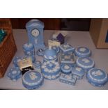 Large collection of Wedgwood jasper ware