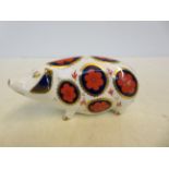 Royal crown derby pig