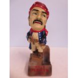 Original Wills pirate shag shop figure Height 35 c