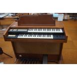 Vintage electric pedal organ