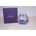 Caithness Hydrangea limited edition paperweight 20