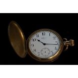 Gold plated Waltham pocket watch, recommended for