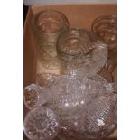 Box of glass ware