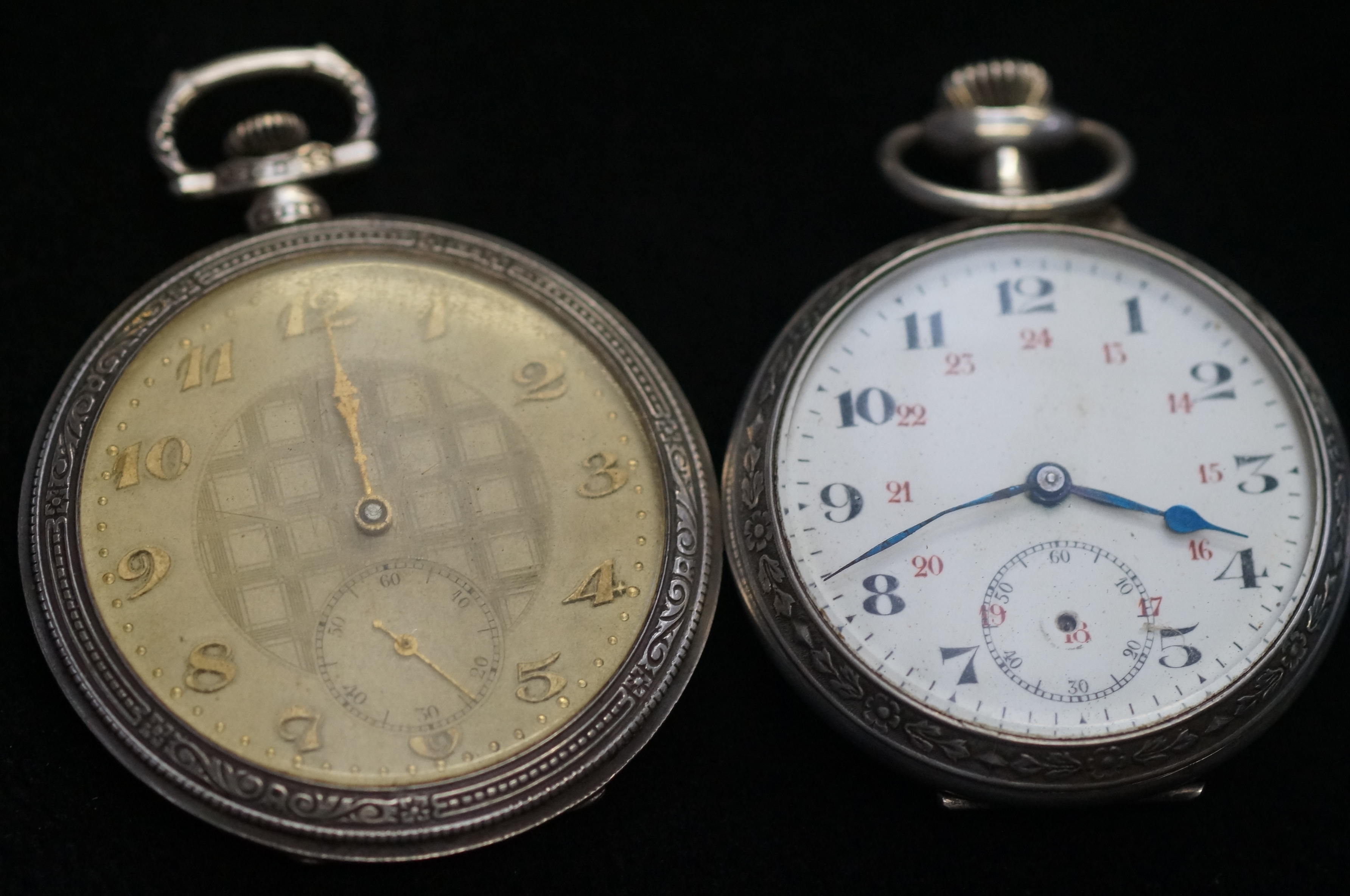 2 Art deco pocket watches