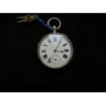 Heavy silver pocket watch Weight 136g