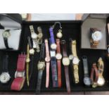 Large collection of fashion watches