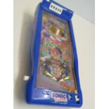 A Sonic the Hedgehog Pinball Machine