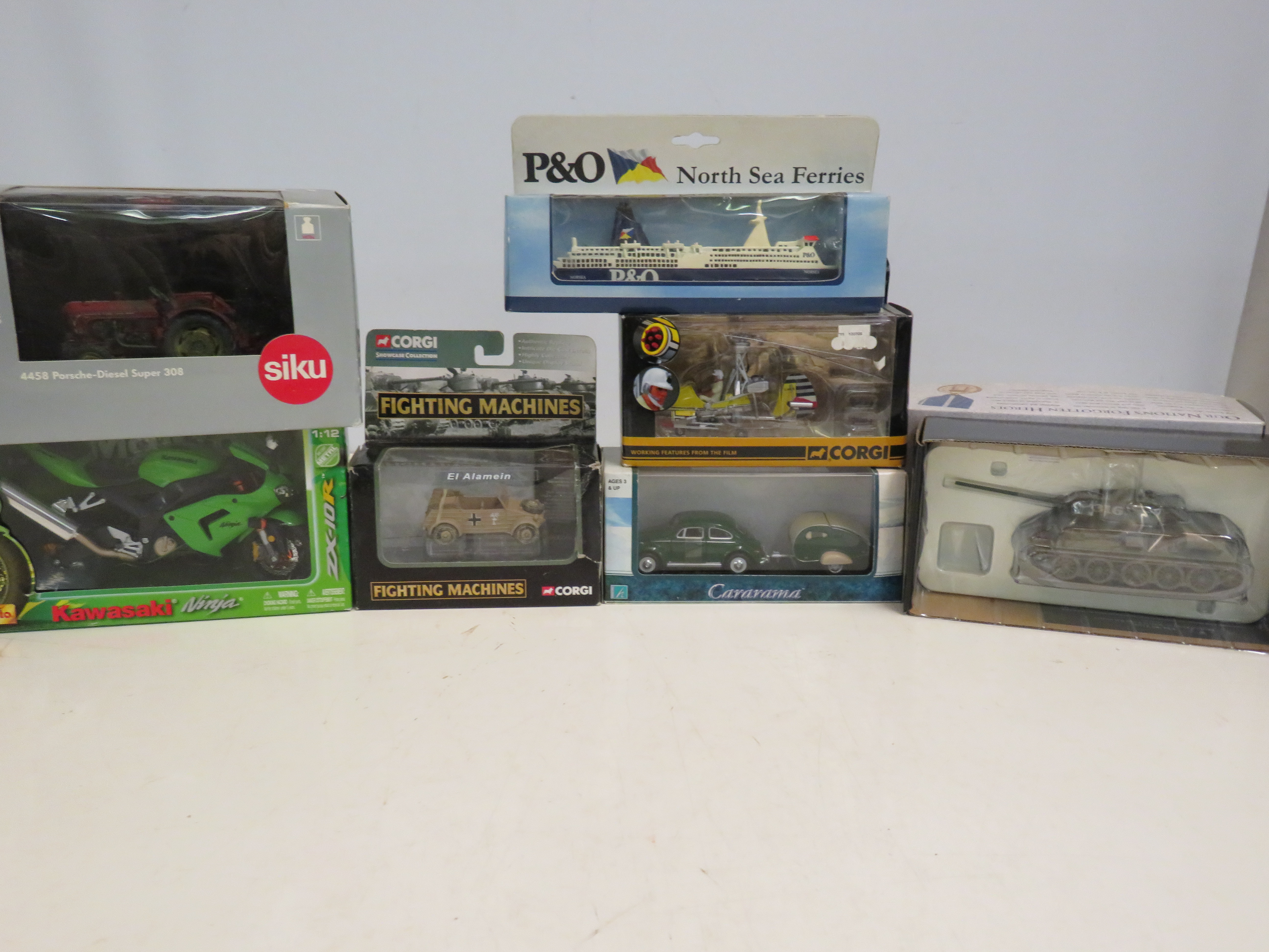 A collection of Model Vehicles