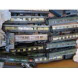 Collection of Model Train Carriages