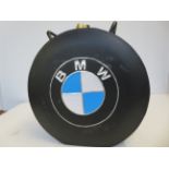 Black BMW petrol can Height 37 cm