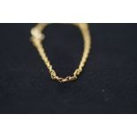 9ct Gold Wrist Chain