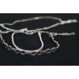 4 Silver Bracelets