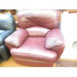 A Leather Electric Reclining Arm Chair