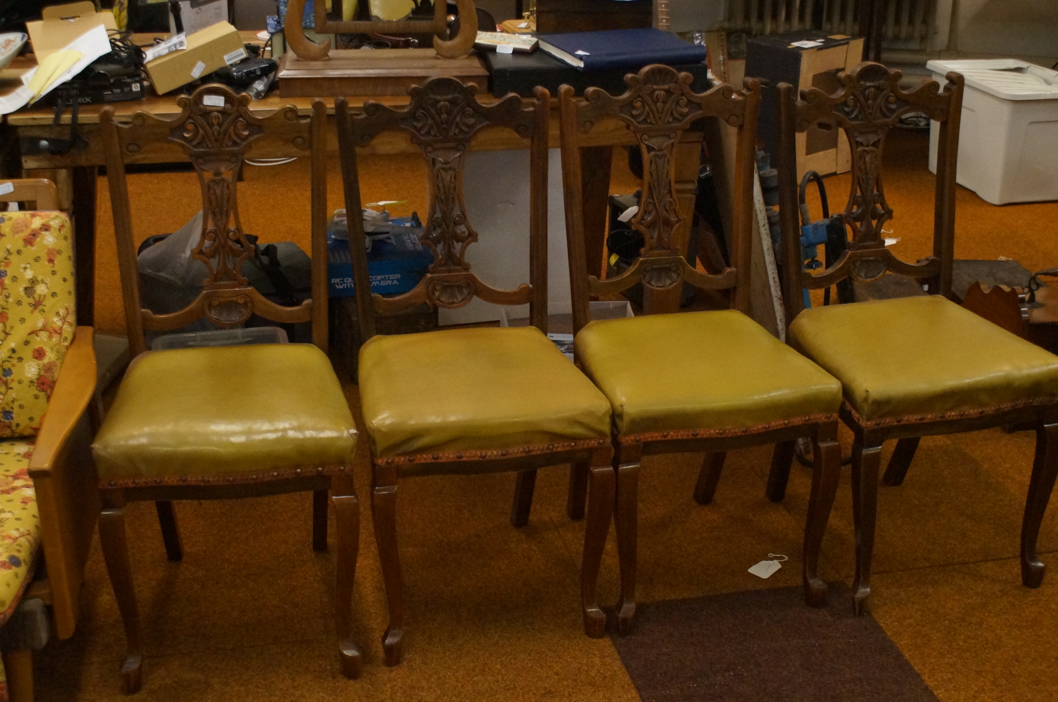 4 x Edwardian Chairs